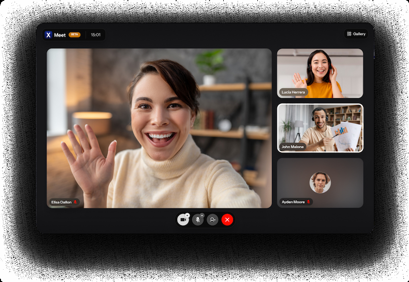 Internxt Meet Solution